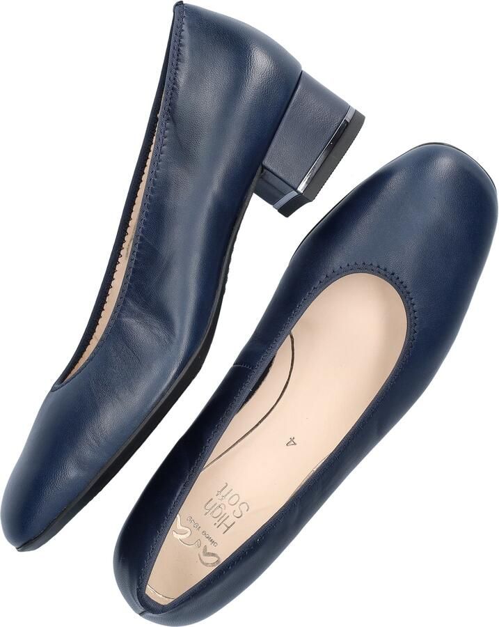 Ara Pumps Graz avondschoen feestelijke schoen blokhak glanzend detail aan de hak - Foto 6