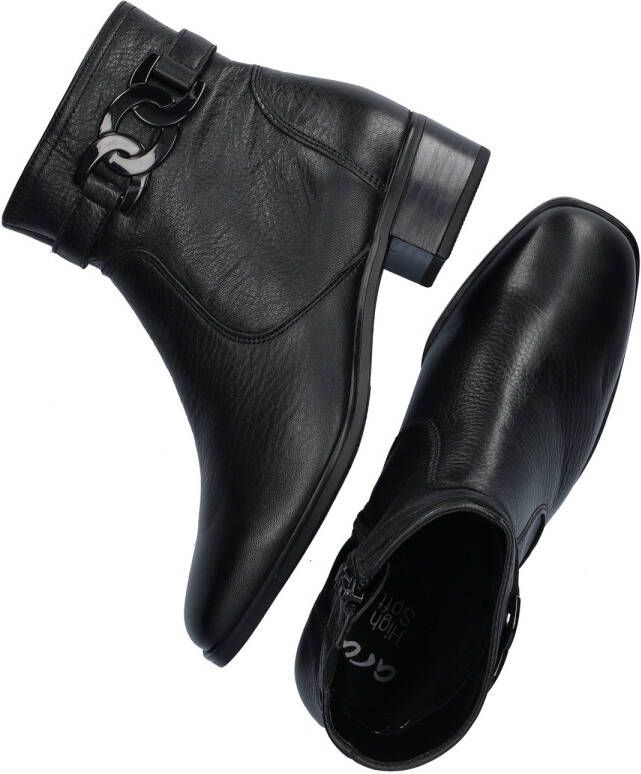 Ara Graz leren enkellaarzen zwart - Foto 4