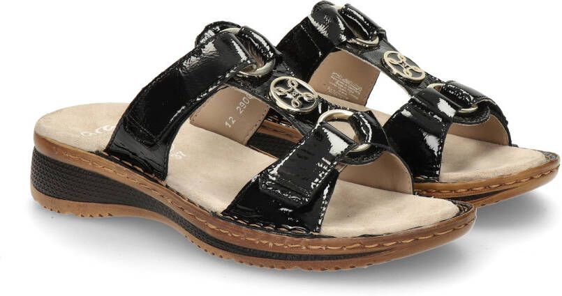 Ara Slippers Hawaï sleehak zomerschoen pantoffels met klittenband - Foto 6