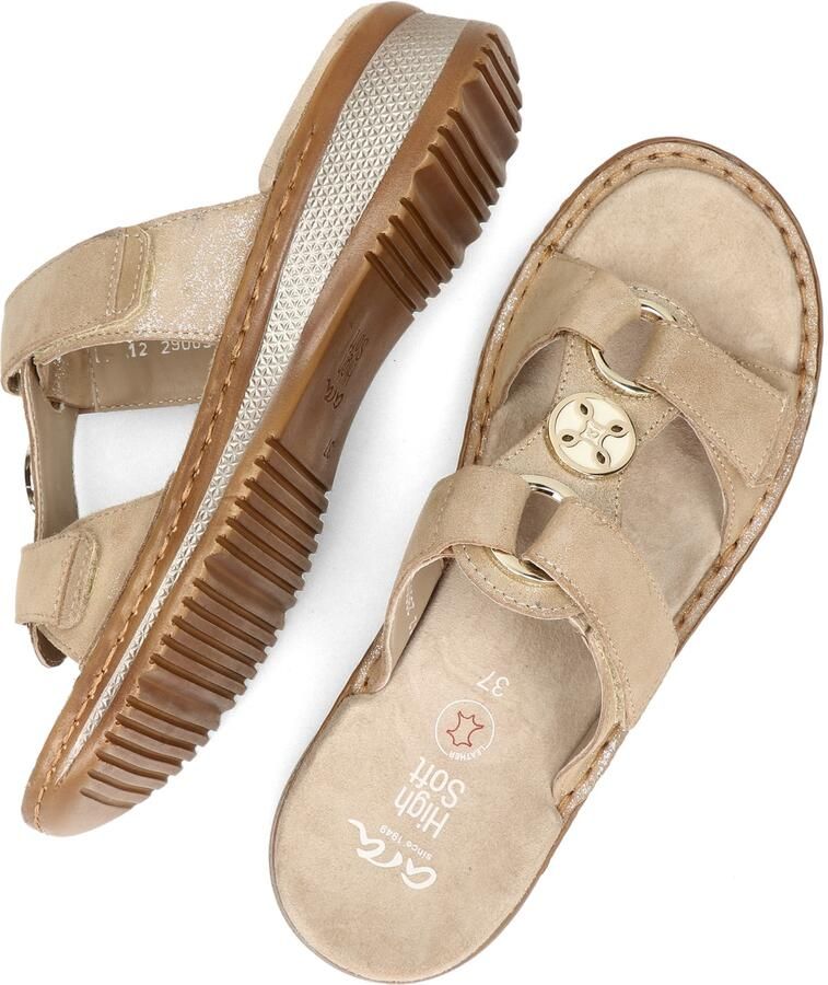 Ara Slippers Hawaï sleehak zomerschoen pantoffels met klittenband - Foto 13