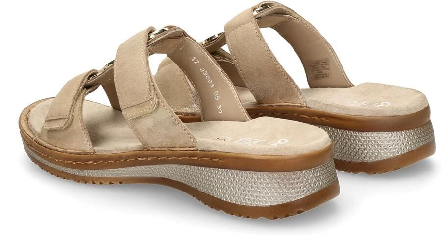 Ara Slippers Hawaï sleehak zomerschoen pantoffels met klittenband - Foto 16