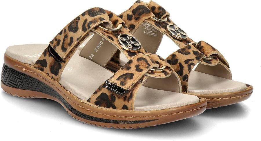Ara Slippers Hawaï zomerschoen sandaal met klittenbandsluitingen - Foto 6
