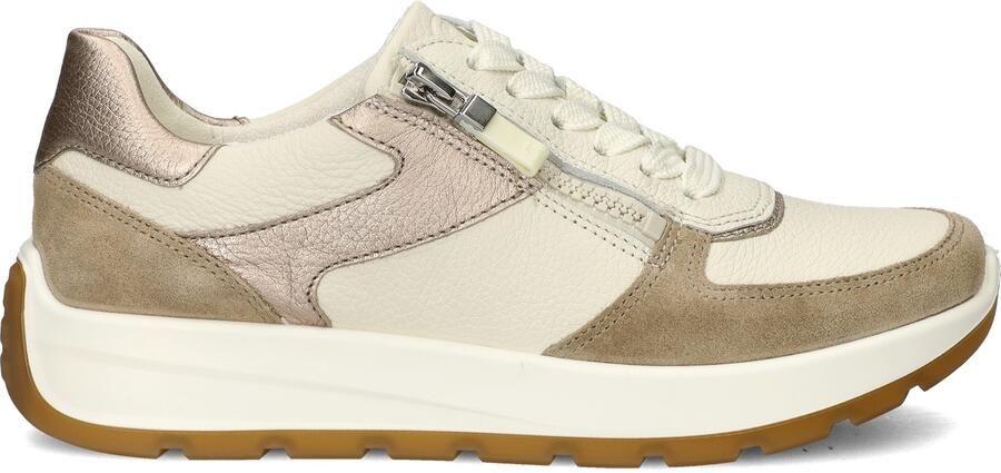 Ara New York dames sneaker Beige wit - Foto 3