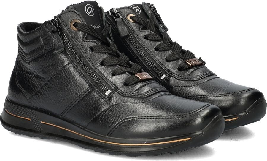Ara 1224808 Hoge sneakersVeterlaarzenDames veterschoenenDames sneakersHalf-hoge schoenen Zwart - Foto 11