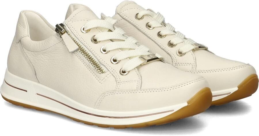 Ara 1224801~~~~~~~~~~~~~~~~~~~~~~~ Lage sneakersDames sneakers Wit beige - Foto 4