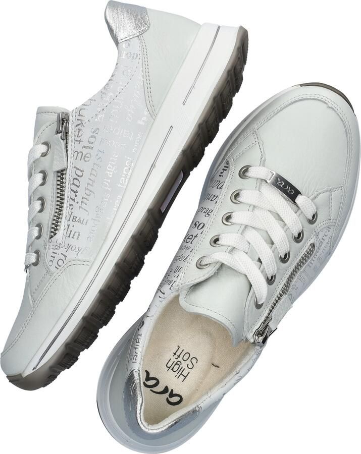 Ara Sneakers OSAKA met rits h-breedte vrijetijdsschoen lage schoen veterschoen - Foto 3
