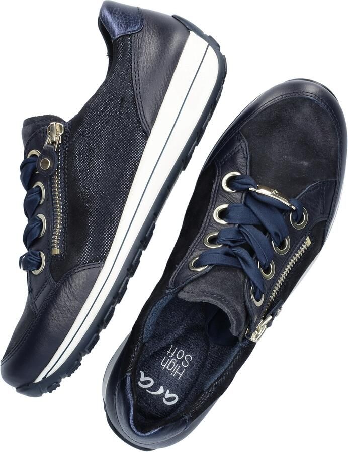 Ara Osaka dames sneaker Blauw - Foto 2