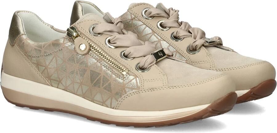 Ara Osaka HighSoft dames sneaker Beige multi - Foto 2