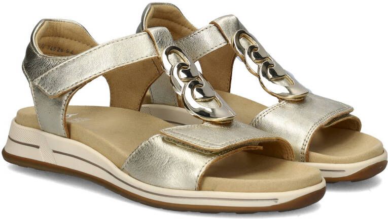 Ara Osaka-S Sandalen Plat Goudkleur - Foto 10