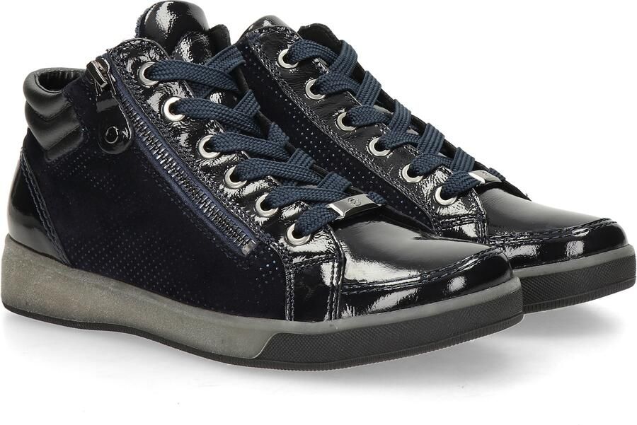 Ara OM-ST-High-Soft Sneakers Dames Blauw - Foto 5