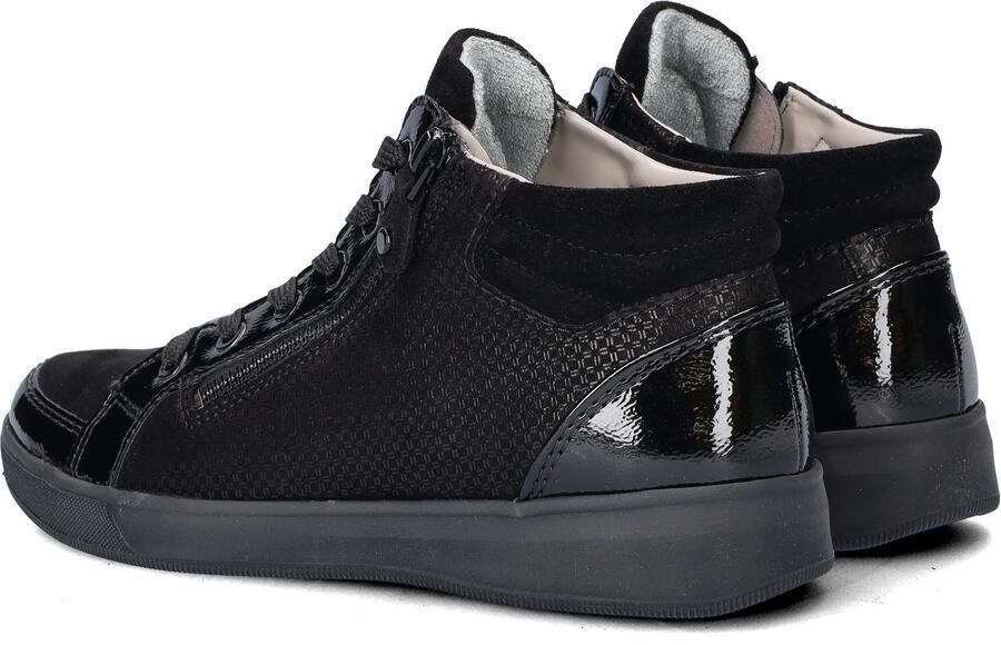 Ara 1224499 OM-ST-HIGH-SOFT Hoge sneakersVeterboots s veterschoenen s sneakersHalf-hoge schoenen Zwart - Foto 6