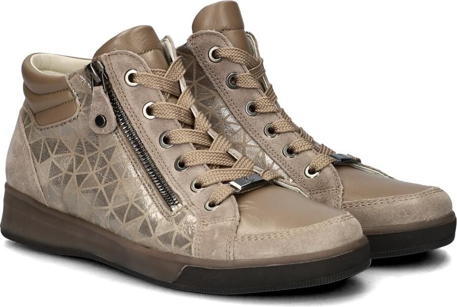 Ara Rome dames sneaker Taupe - Foto 3