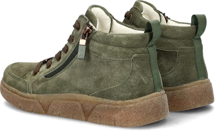 Ara Rome dames hoge sneaker Groen - Foto 3
