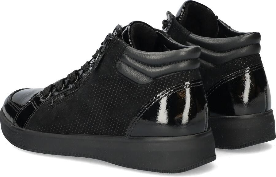 Ara Rome Hightop dames sneaker Zwart - Foto 4