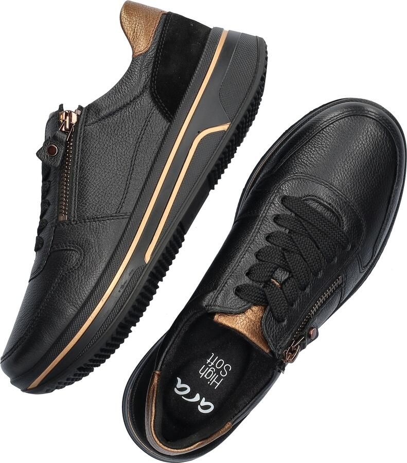 Ara 1227540~~~~~~~~~~~~~~~~~~~~~~~ Lage sneakersDames sneakers Zwart - Foto 9