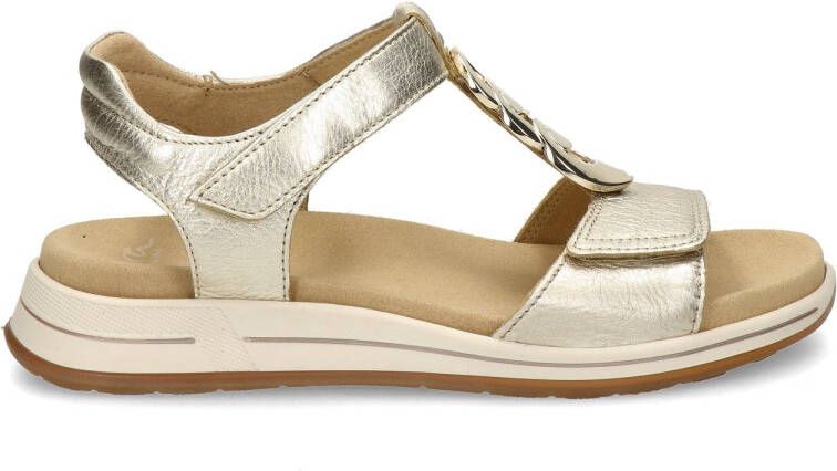 Ara Osaka dames sandaal Goud - Foto 4