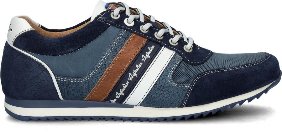 Australian Blauwe Suède Lage Sneakers Camaro Multicolor - Foto 9
