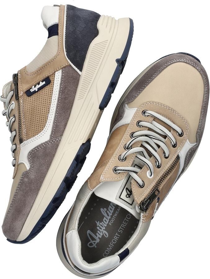 Australian Comfort Connery Sneakers Heren Beige - Foto 2