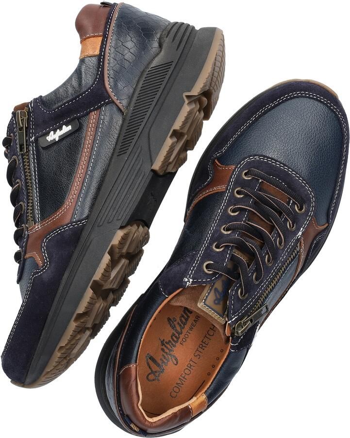 Australian Footwear Connery blue cognac Connery blue cognac SJS BLAUW - Foto 4