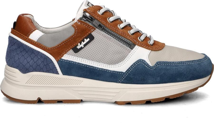 Australian Connery H 15.1646.04 KB3 grey blue tan heren sneakers - Foto 4