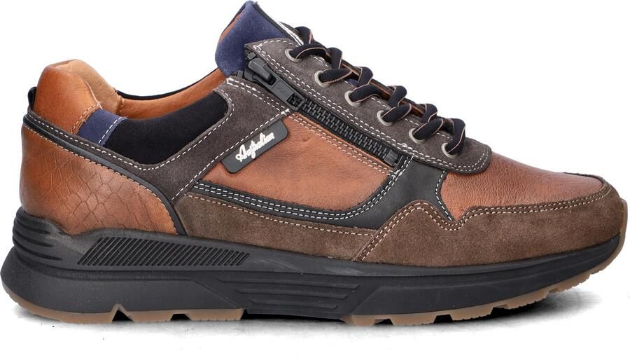 Australian Connery Sneakers Heren Bruin - Foto 2
