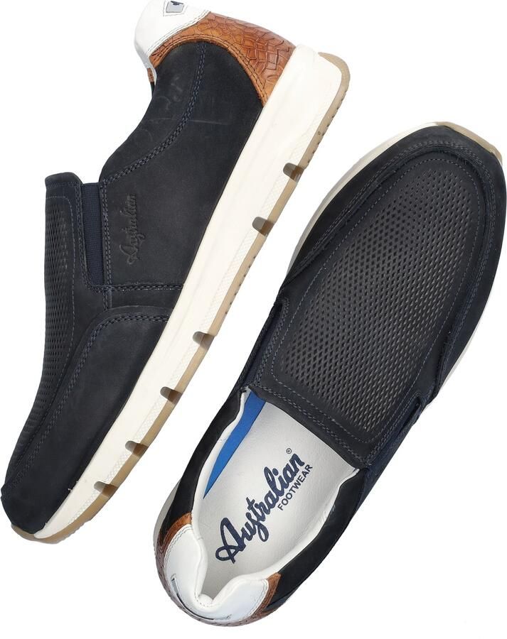 Australian Heren Instappers & Mocassins Eagle Blue Donkerblauw - Foto 11