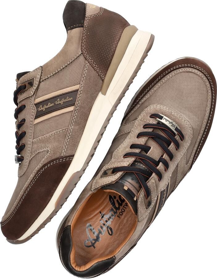 Australian Filmon Sneakers taupe Leer Heren - Foto 17