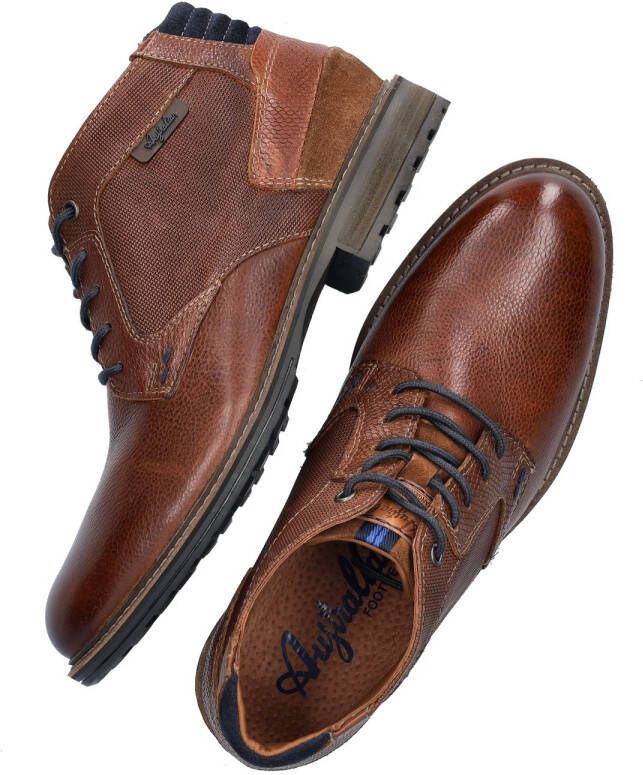 Australian Giorgio leren veterboots cognac - Foto 3