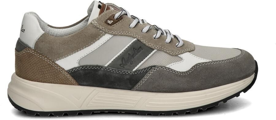 Australian Grants Sneakers Heren Leren Sneaker Bruin - Foto 16