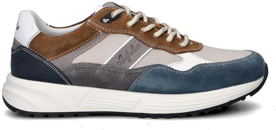 Australian Sneakers laag 'Grants Flexmove' navy bruin grijs