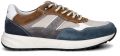 Australian Sneakers laag 'Grants Flexmove' navy bruin grijs - Lichtgrijs