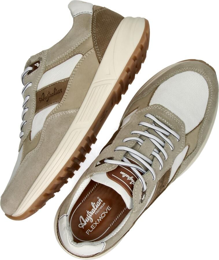 Australian Grants Flexmove Veterschoenen Laag Beige - Foto 8