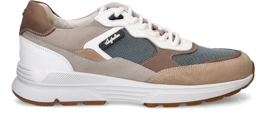 Australian Halifax KI5 Sneakers Grey Beige White Nubuck Heren Breedte H Grijs Beige Wit - Foto 6
