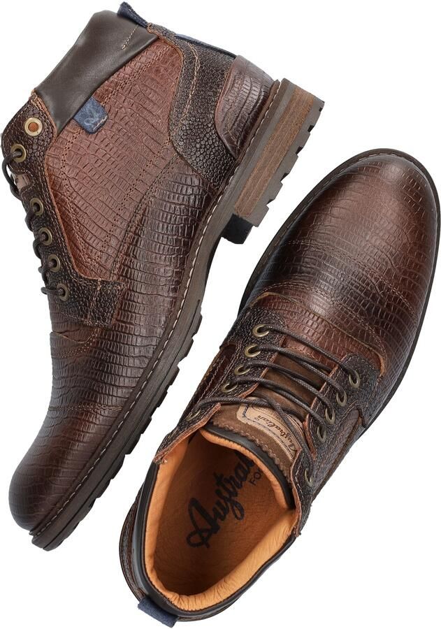 Australian Footwear Montenero Nette schoenen Bruin Heren Veterschoenen Bruin - Foto 4