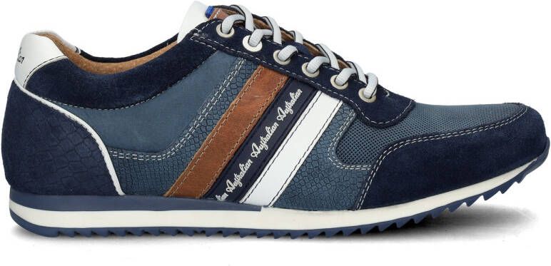 Australian Camaro leren sneakers blauw - Foto 4