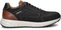 Australian Discover Sneakers zwart Leer Heren - Zwart