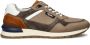 Australian Grijze Leren Sneakers met Comfortabel Voetbed Brown - Thumbnail 3