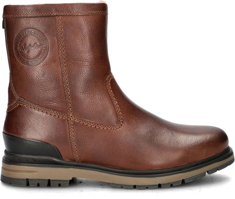 Australian Paramount gevoerde leren enkelboots bruin - Foto 6