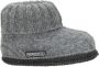 Bergstein Cozy pantoffel Zwart Wol Effen 46 - Thumbnail 3