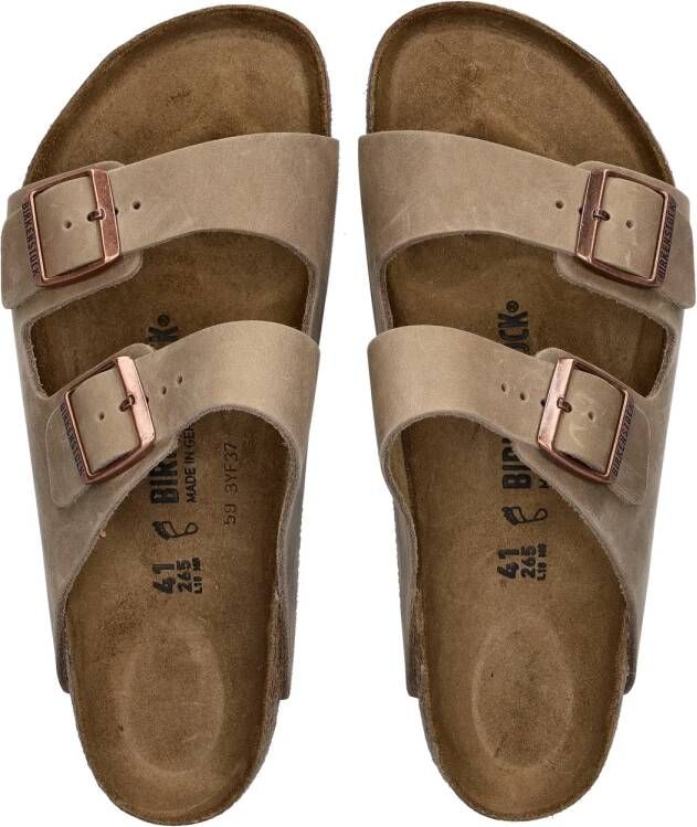 Birkenstock Arizona Tabacco Bruine Slipper Narrow Fit - Foto 4