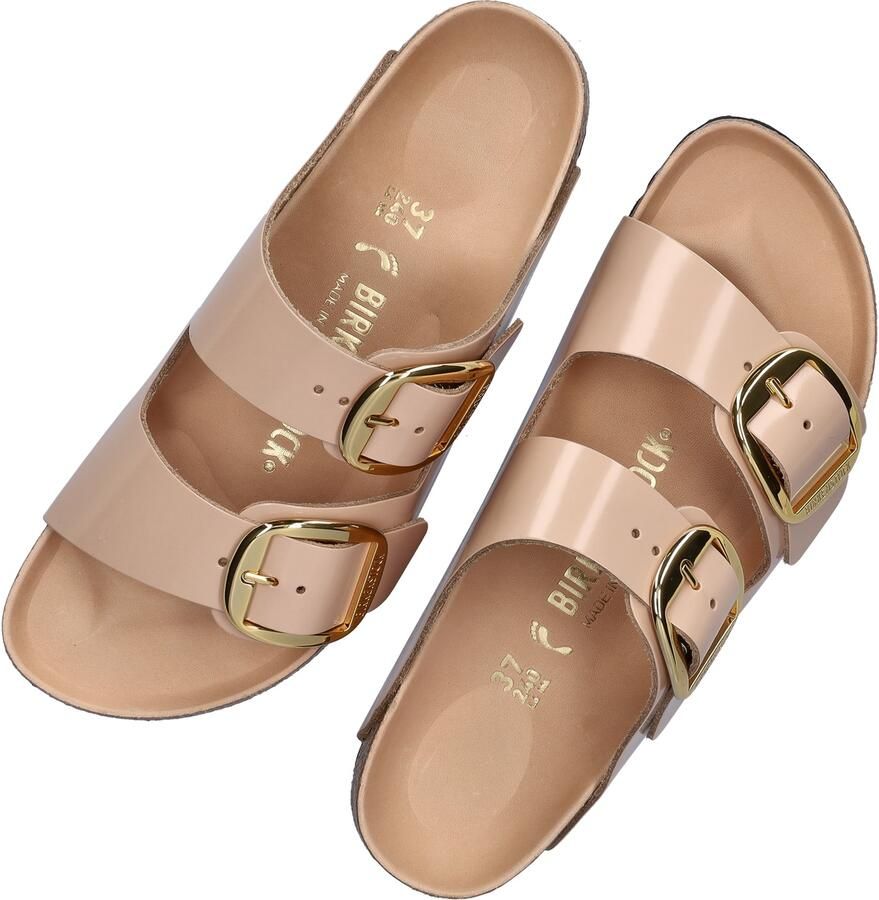 BIRKENSTOCK Slippers Dames Arizona Big Buckle Dames Maat: 41 Materiaal: Leer Kleur: Beige - Foto 17