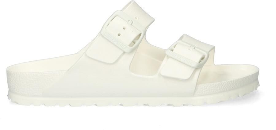 Birkenstock Witte Rubberen Slipper Dubbele Gespsluiting White - Foto 10
