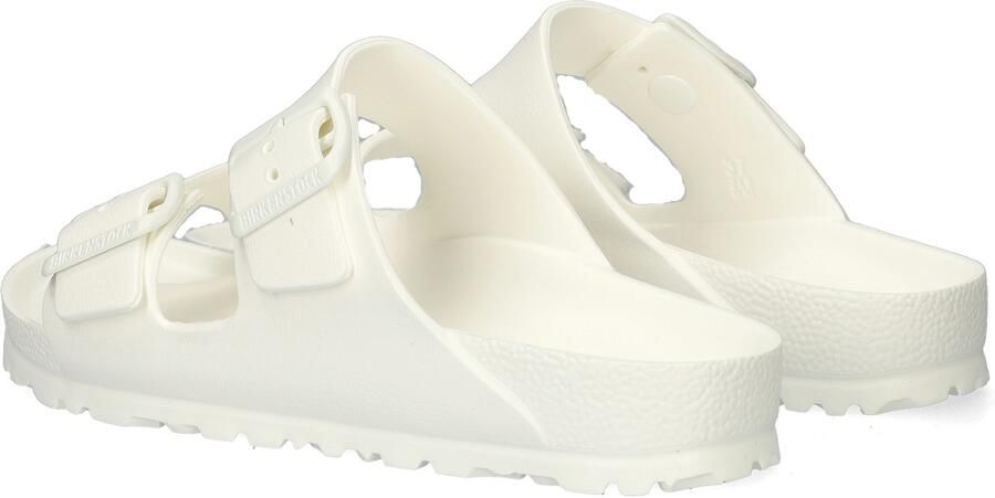 Birkenstock Witte Rubberen Slipper Dubbele Gespsluiting White - Foto 3