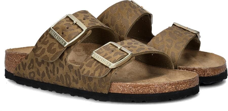 BIRKENSTOCK Slippers Dames Arizona Bs Maat: 38 Materiaal: Suèdelook Kleur: Bruin - Foto 6