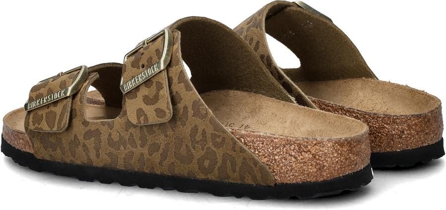 BIRKENSTOCK Slippers Dames Arizona Bs Maat: 38 Materiaal: Suèdelook Kleur: Bruin - Foto 7