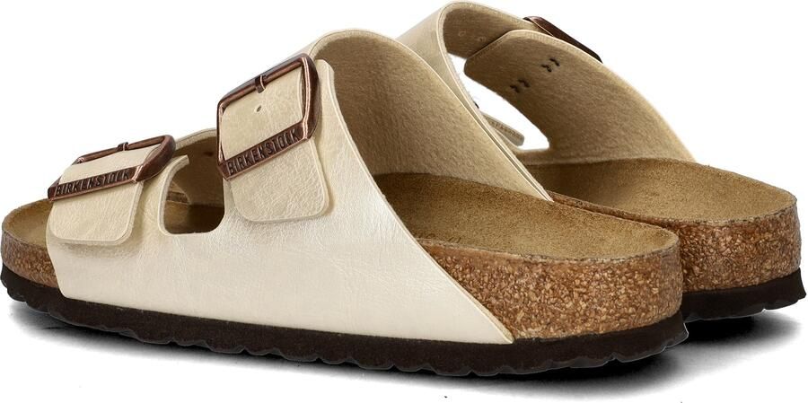 Birkenstock Glanzende Sandaalstijl Beige Dames - Foto 4