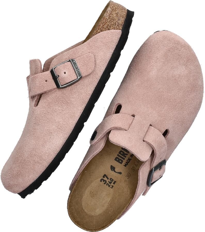 Birkenstock Boston Soft Footbed Dames Roze- Dames Roze - Foto 3