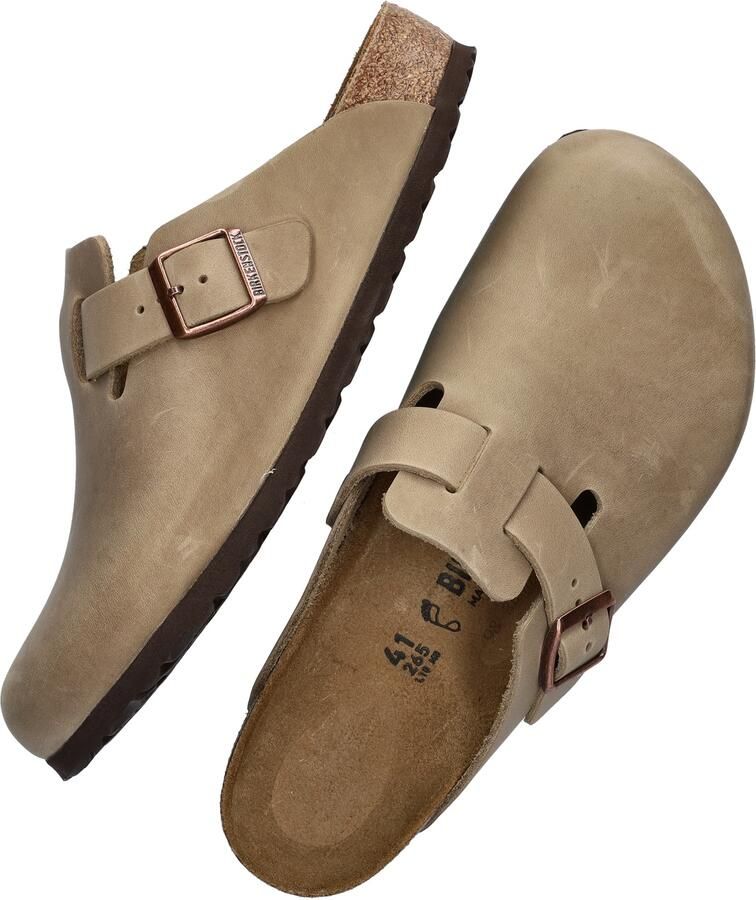 Birkenstock Boston BS Unisex slof bruin - Foto 6