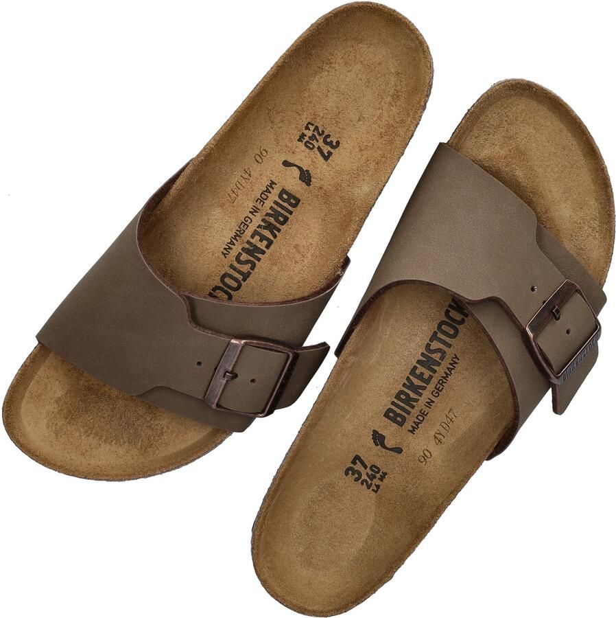 Birkenstock Satin Finish Sandal Catalina Style Brown Dames - Foto 3