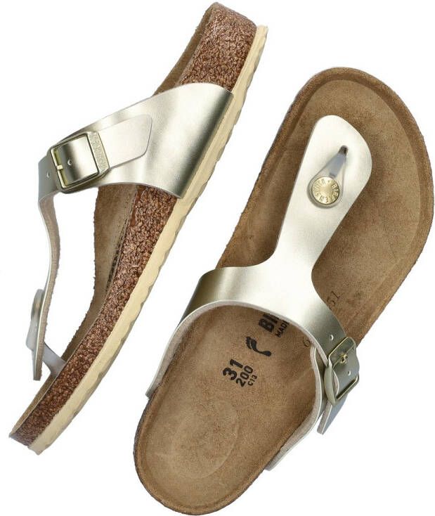 Birkenstock Meisjes Sandalen Gizeh Kids BS Electric Metallic Gold(narrow) Goud - Foto 11